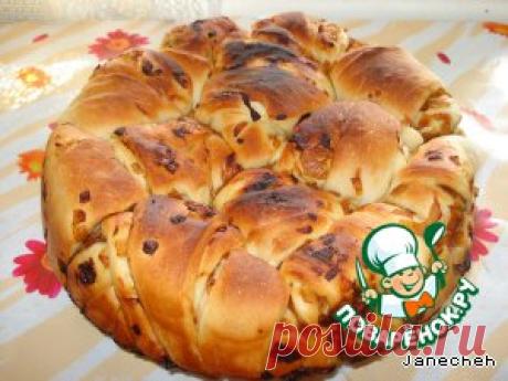Постный пирог "Луковник" на рисовом отваре - кулинарный рецепт