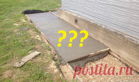 Зачем лить бетон, если отмостку можно выполнить гораздо проще и дешевле (3 варианта обустройства + мои фото) | Строю для себя | Яндекс Дзен