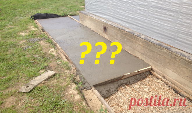 Зачем лить бетон, если отмостку можно выполнить гораздо проще и дешевле (3 варианта обустройства + мои фото) | Строю для себя | Яндекс Дзен