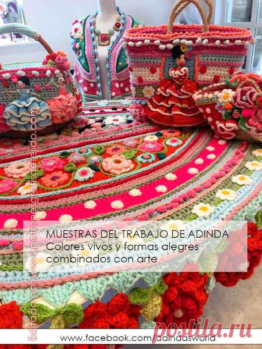 Adinda Zoutman y su maravilloso mundo crochet / Crochet Master | Crochet y Dos agujas - Patrones de tejido