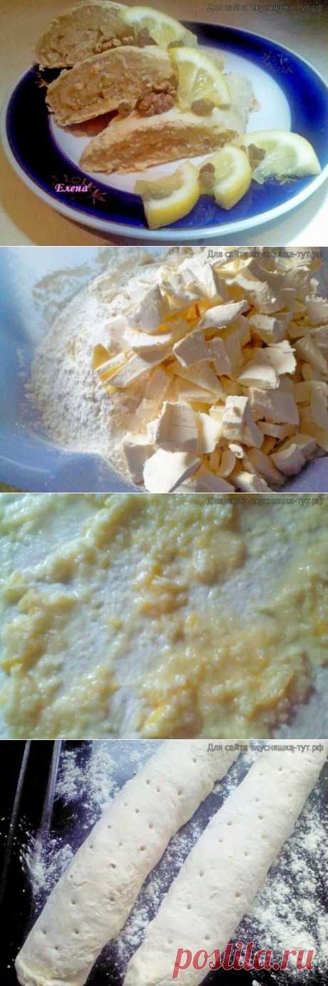 Лимонный  постный рулет - Готовим сами