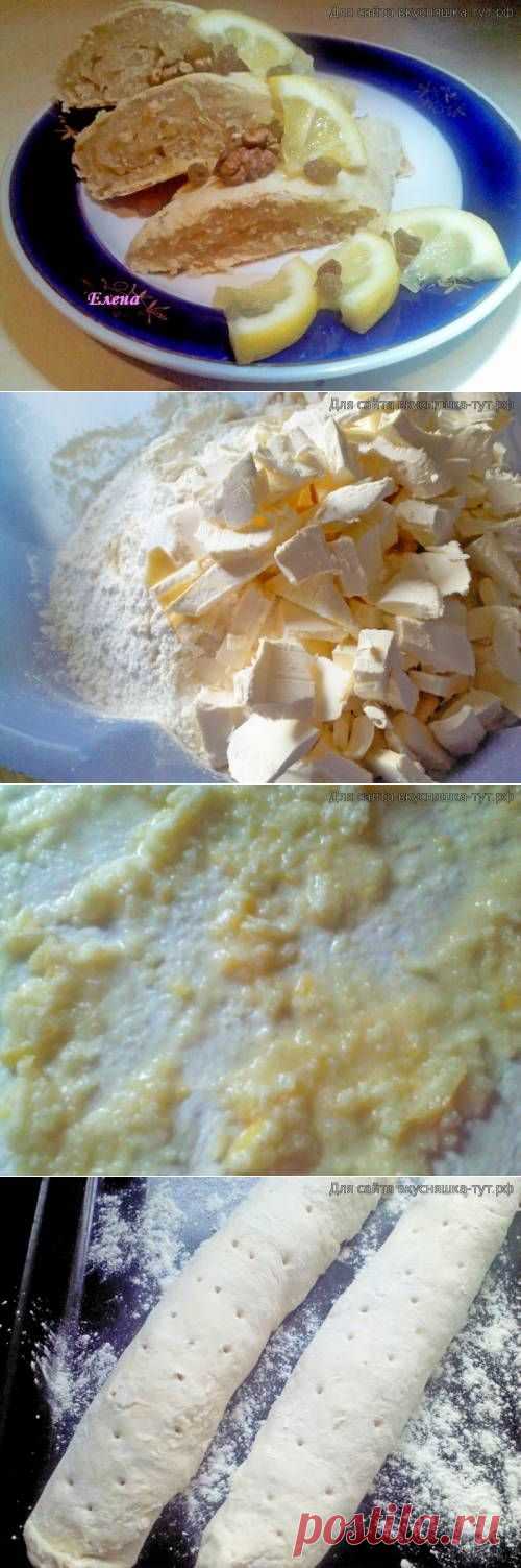 Лимонный  постный рулет - Готовим сами