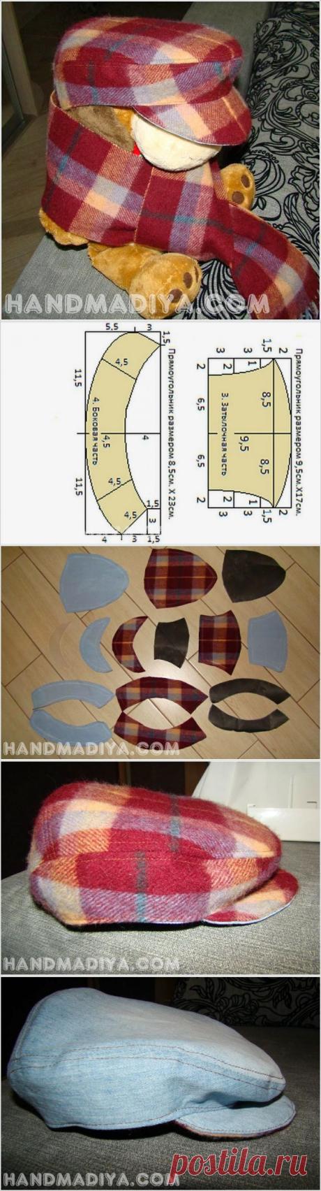 Шьем Двустороннее кепи. Мастер-класс. Double sided cap - step-by-step tutorials