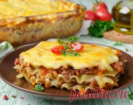 Как приготовить лазанью с соусом болоньезе