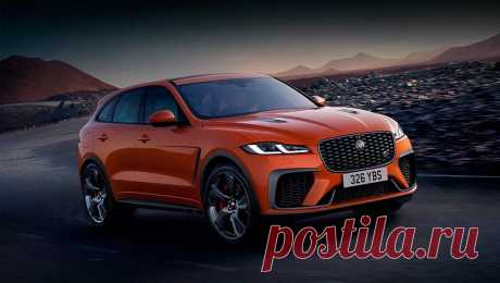 Обновленный Jaguar F-Pace SVR с ценой в России