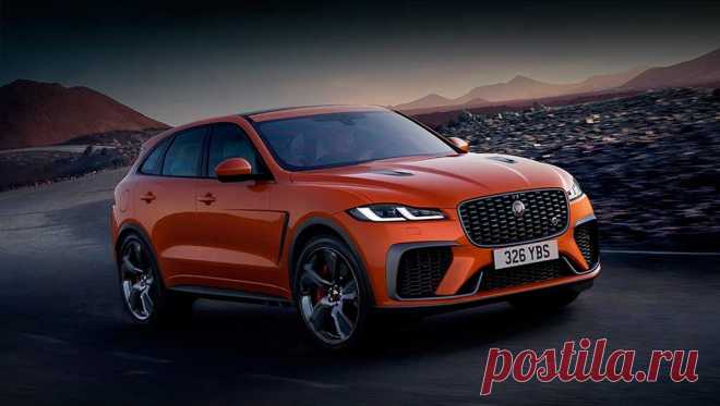Обновленный Jaguar F-Pace SVR с ценой в России