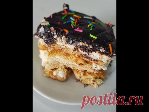 Супертворожная вкуснятина. Рецепт тортика без выпечки всего за 20 минут