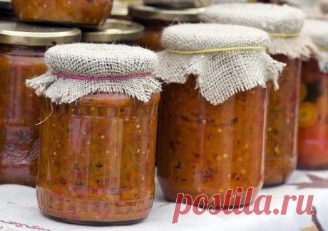 ОСТРАЯ КАБАЧКОВАЯ ИКРА НА ЗИМУ / Изысканные кулинарные рецепты