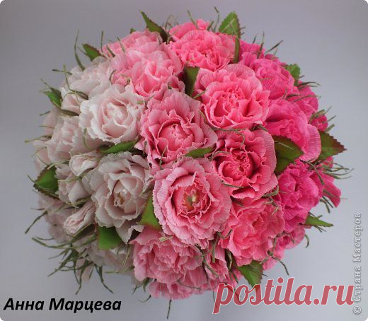 (+1) тема - Букет из конфет: розы. Автор Анна Марцева | СВОИМИ РУКАМИ