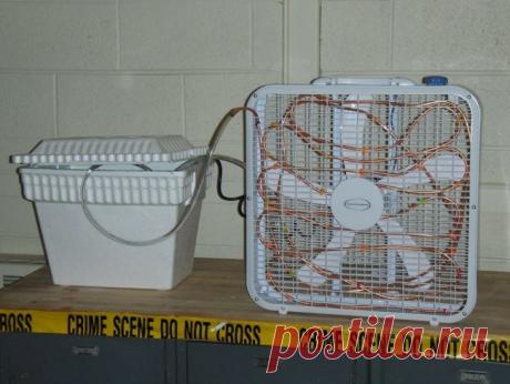 Делаем самодельный кондиционер своими руками