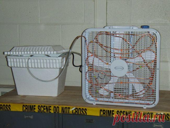 Делаем самодельный кондиционер своими руками