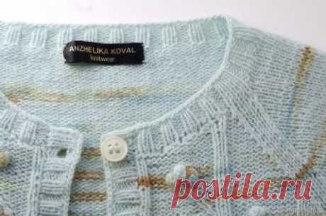 Эластичное закрытие края вязаного изделия. Мастер-класс от Анжелики Коваль