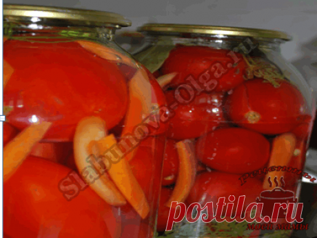 Маринованные помидоры. Рецепт. Фото