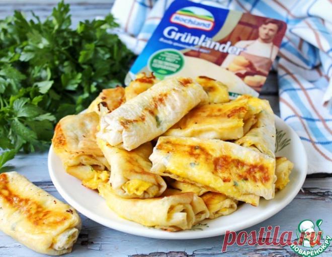 Закуска из лаваша и сыра – кулинарный рецепт