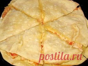 Как приготовить кесадия с курицей - рецепт, ингридиенты и фотографии