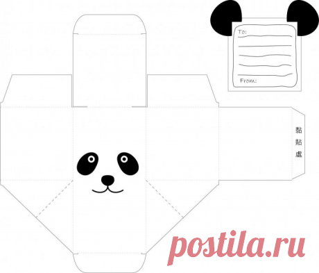 Коробочка для сладкого подарка