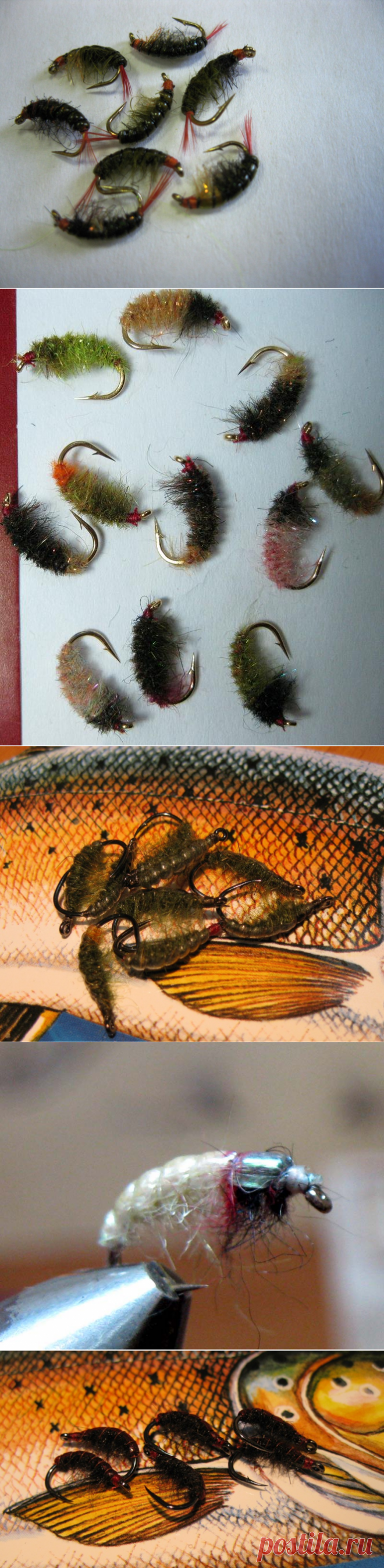Мушки для подледной рыбалки на хариуса