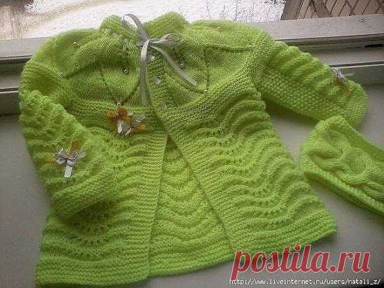 Кардиган для девочки