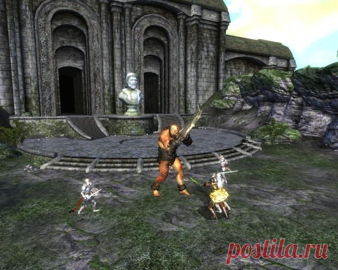 Группа авантюристов пытается пробиться к Вратам Безумия. Но Страж, поставленный их охранять, свое дело знает.
A group of adventurers are trying to make their way to the Gates of Madness. But the Gatekeeper assigned to guard them knows his job.