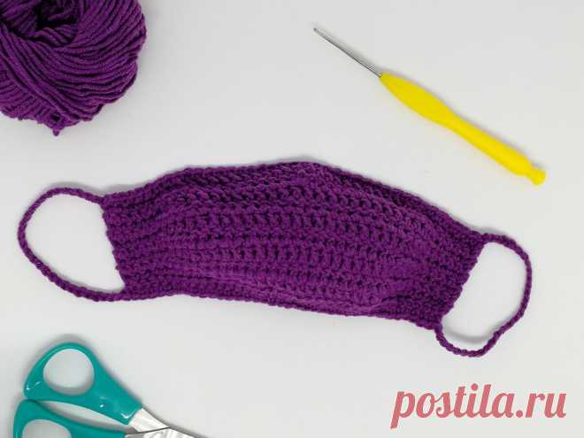 Как связать крючком защитную маску: подробное описание с видео | Анна Утешева | Яндекс Дзен