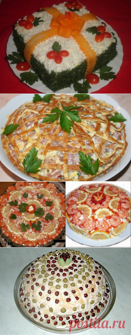 15 невероятно вкусных салатов для праздничного стола - Простые рецепты Овкусе.ру