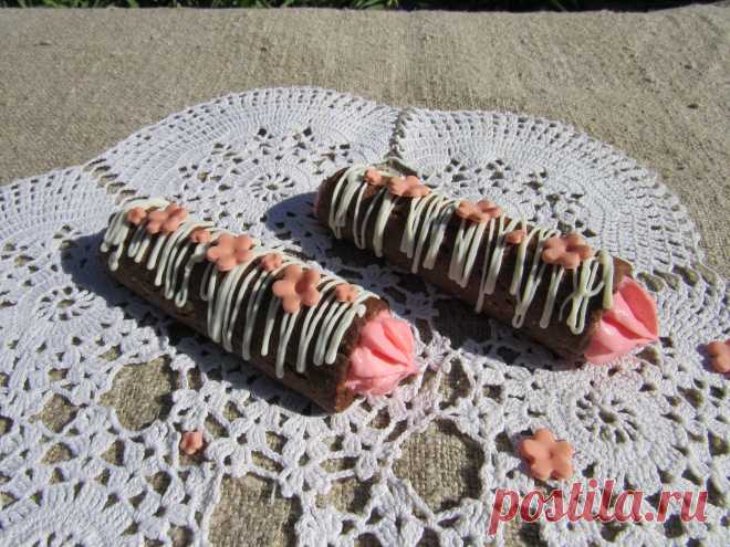 Десерт "Шоколадные сигары"!