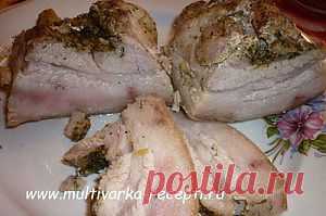 Вкусное сало в мультиварке «на пару» |
