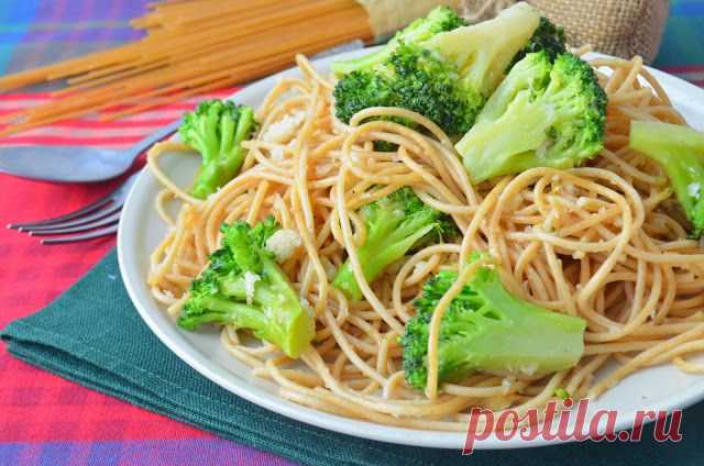 MY FOOD или проверено Лизой: Любимые спагетти с брокколи