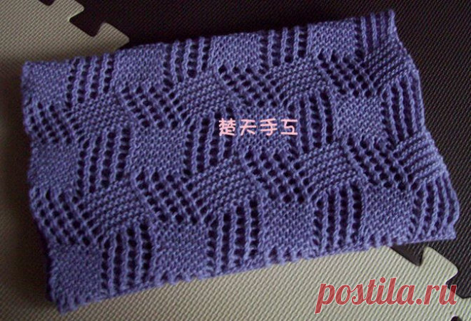 Шарф-хомут-снуд ажурный