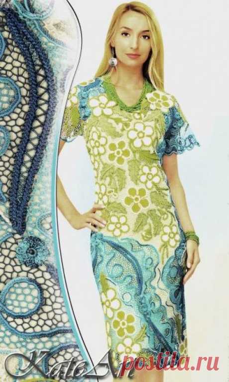 Платье "Акварель". | Искусница