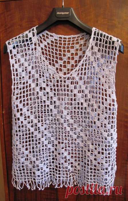 Расчет петель в филейном вязании