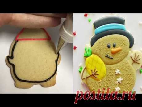 MOST AMAZING Christmas Cookies Art Decorating Compilation #CookiesDecorating Tutorial 2017