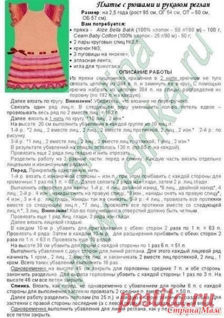 Платья из Белла Батик - Вязание - Страна Мам