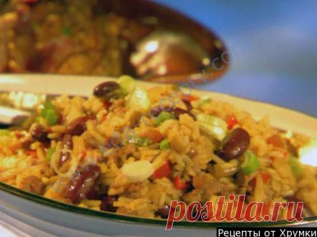 Кулинарный рецепт Говядина в соусе чили с рисом с фото