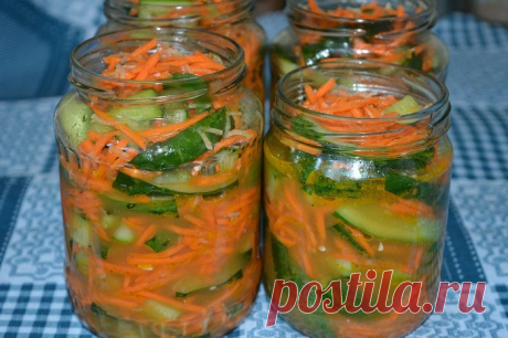 Корейские огурчики: вкусный рецепт на зиму | Своими руками