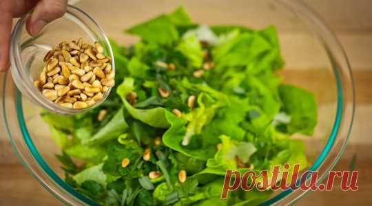 Средиземноморский акцент салата из перловки — Вкусные рецепты