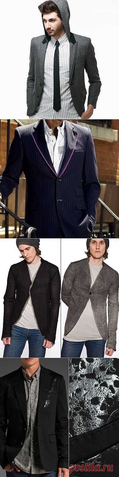 Необычные пиджаки (трафик) / Мужские костюмы / Модный сайт о стильной переделке одежды и интерьера