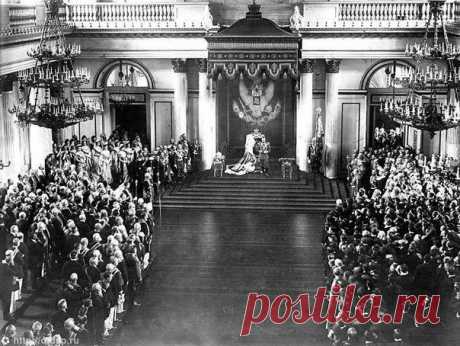 Выступление Николая 2 перед депутатами Государственной думы, 1906 г. / Историческая справка