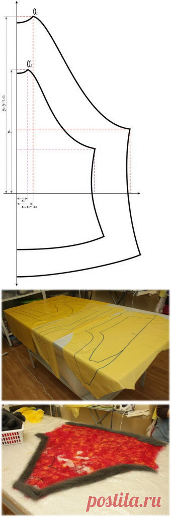 Реглан в войлоке - Ярмарка Мастеров - ручная работа, handmade