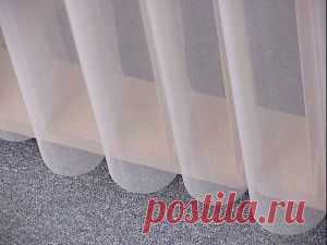 Как сделать тюль белоснежным?