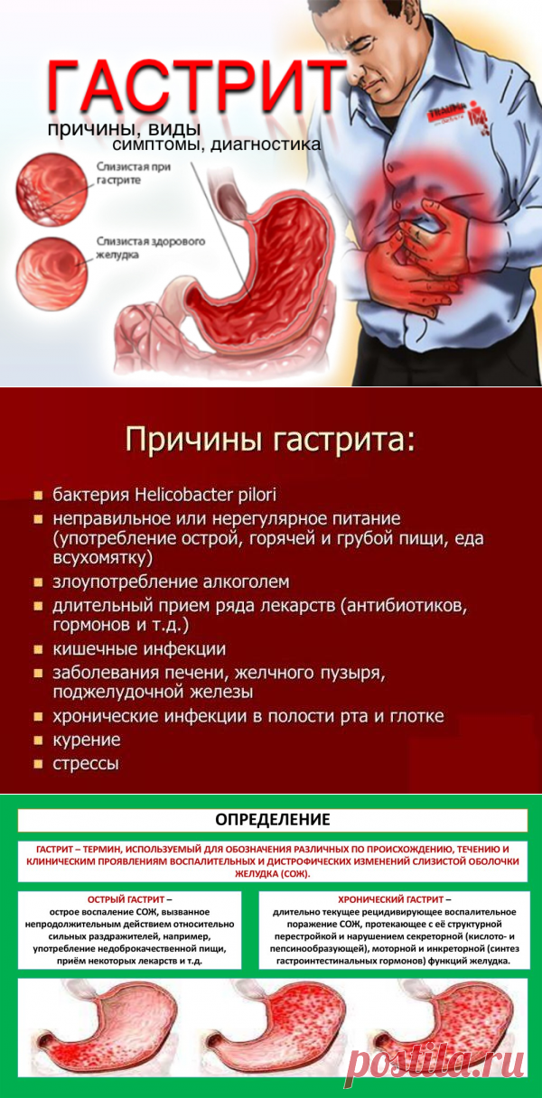 Гастрит - Доктор Натуропатии Хаим Лейбиман