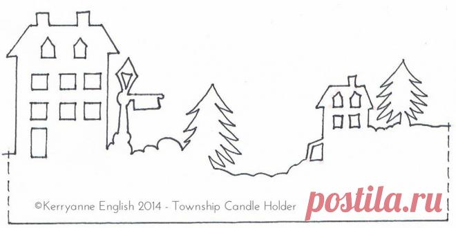 Сказочный зимний город в банке• МАМИН ГРАД- образовательный портал