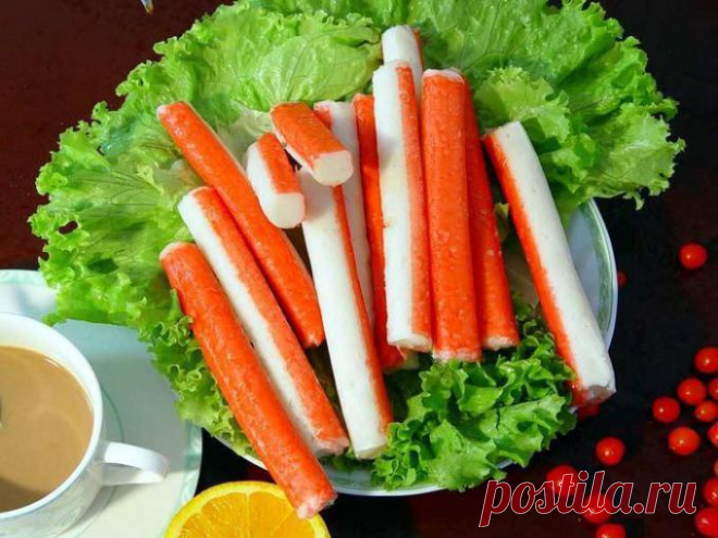 Как приготовить закуски из крабовых палочек :: Кулинарные рецепты :: KakProsto.ru: как просто сделать всё