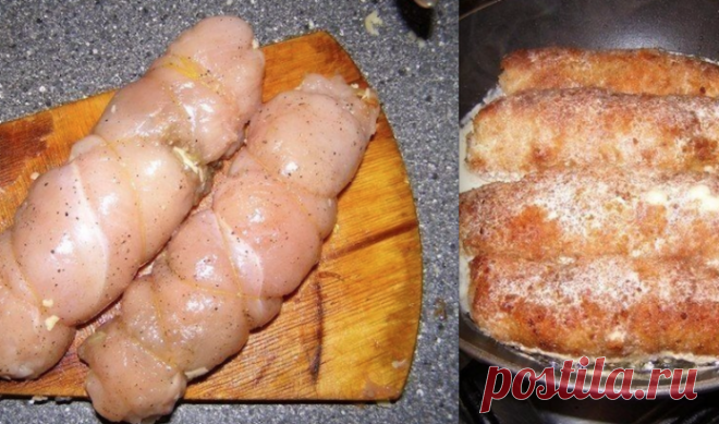 Куриные рулетики 