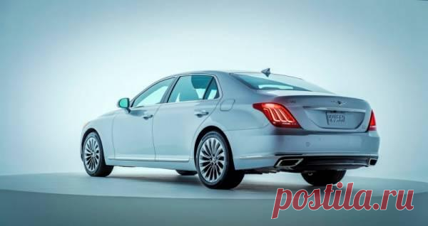 Водители высоко оценили плавный ход автомобиля Hyundai Genesis G90