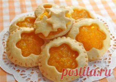печенье с джемом