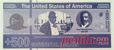 США ВВОДЯТ ВНУТРЕННИЙ КОНТИНЕНТАЛЬНЫЙ ДОЛЛАР С 1 ДЕКАБРЯ