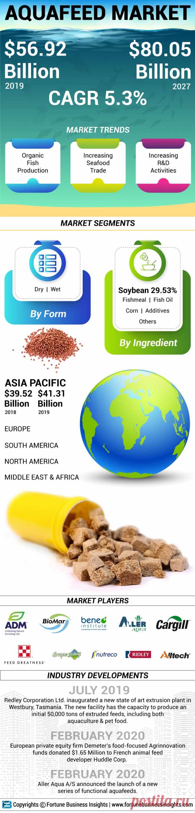 Infographics - Aquafeed Market