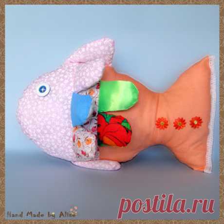 Волшебный мир Алисы: Шьем текстильную рыбку для малышей