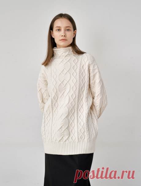 Узорчатые модели для тех, кто любит вязать из тонкой пряжи. Подборка простых свитеров на каждый день со схемами | Вязание спицами LenkomKnit | Дзен